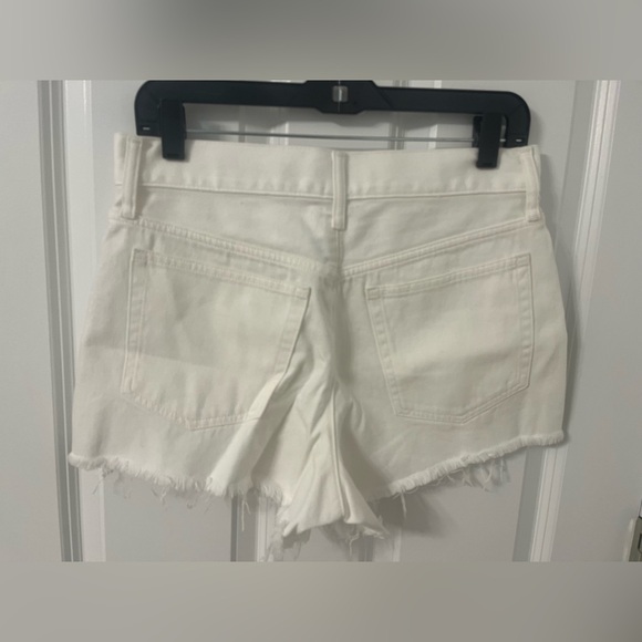 J.Crew Relaxed Denim Short in White - Picture 6 of 7